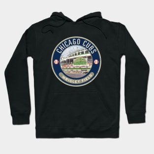 Chicago Cubs Patch by Buck Tee Hoodie